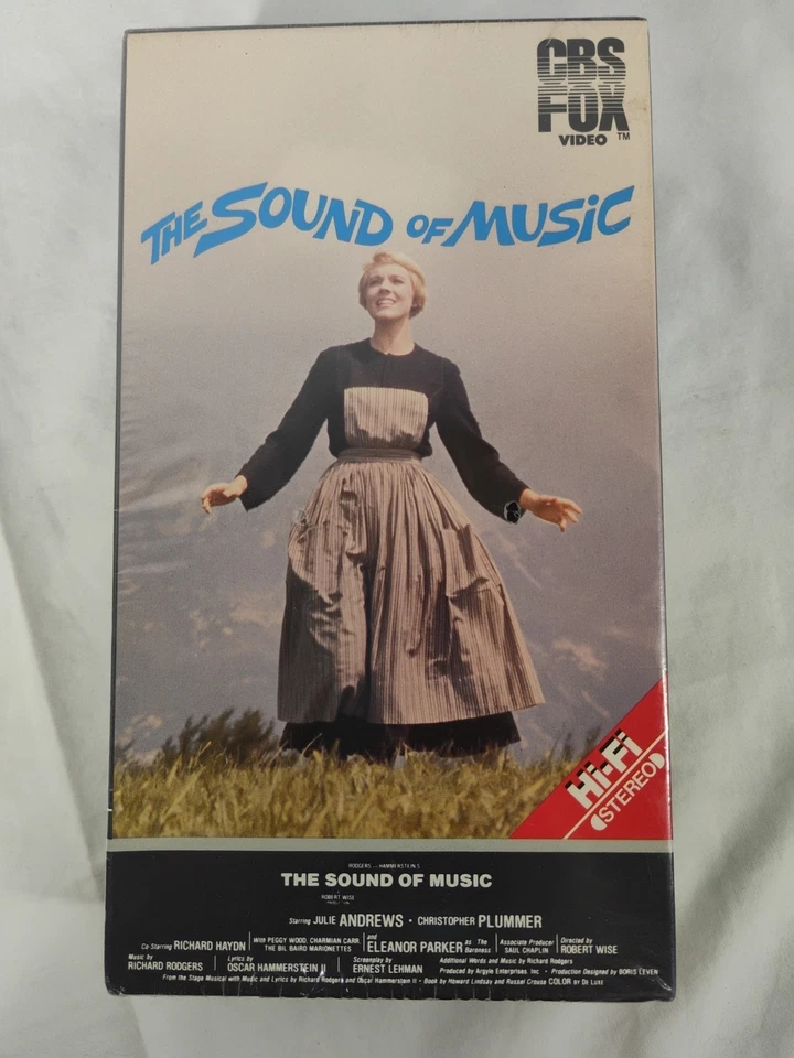 Sound of Music VHS 2 Tape Set Fox CBS 1986 New Factory Sealed Collector - Image 1 of 4