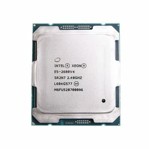 Intel Xeon E5-2680 V4 2.4GHz 14 Core 28 Threads LGA 2011-3 SR2N7 CPU processor - Picture 1 of 4
