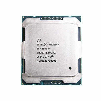 Intel Xeon E5-2680 V4 2.4GHz 14 Core 28 Threads LGA 2011-3 SR2N7 CPU processor - Image 1 of 4
