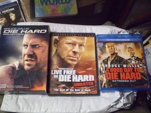 (5) Die Hard Blu-Ray/DVD Lot: Die Hard 1-5 All 5 Movies Bruce Willis - Picture 1 of 1