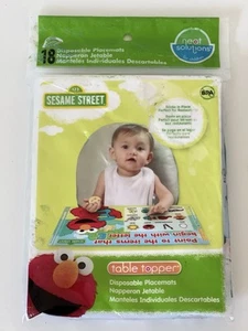 Sesamstraße Einweg Tischsets 18ct - Baby Reise Tischaufleger - Bild 1 von 2