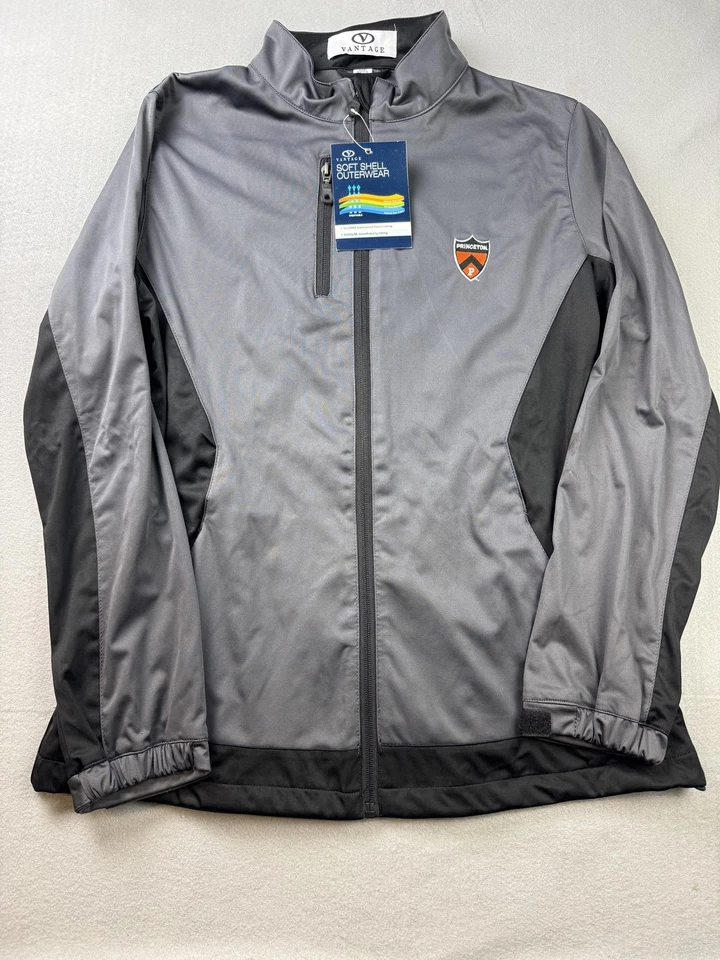 Princeton Jacket Womens Medium Vantage Soft Shell Waterproof NCAA Outwear - Image 1 of 4