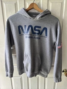 Gildan Size Medium NASA Orlando Florida Heavyweight Pullover Hoodie - Picture 1 of 13