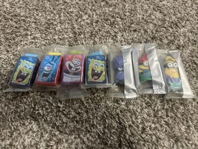 Minions General Mills Despicable Me 2 Cereal Keychain & 4 SpongeBob Squirters - Image 1 of 3