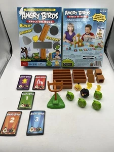 Angry Birds Knock On Wood Game Replacement Parts Pieces Cards, Blocks, Figures - Picture 1 of 18