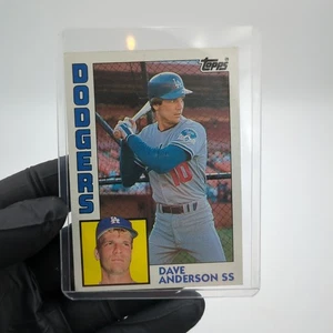 Dave Anderson 1984 Topps #376 RC Los Angeles Dodgers - Imagen 1 de 6