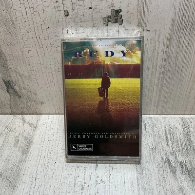 Rudy Motion Picture Soundtrack cassette 1993 Jerry Goldsmith Tri-Star Pictures - Image 1 of 4