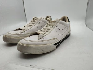 Nike-Navaro Low Lifestyle Shoes White/Black-386587-103-MEN'S Size 12-2010 Retro - Picture 1 of 14