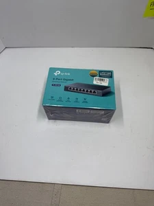 New TP-Link TL-608 Desktop Switch 8-Port Gigabit 10/100/1000 Mbps Unmanaged - Picture 1 of 5