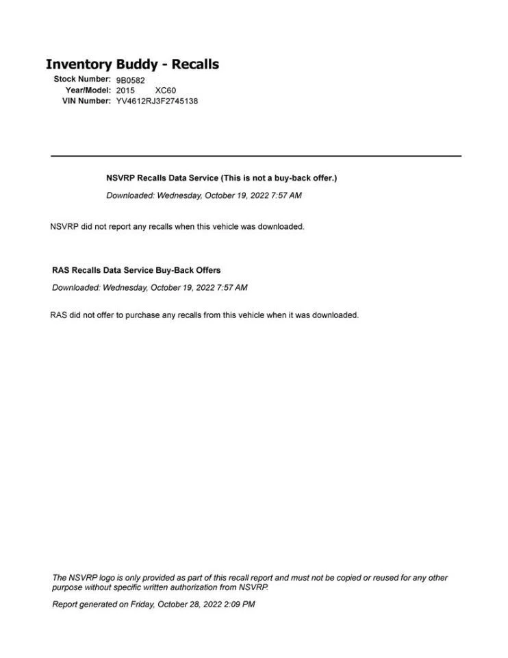 Cinturón de seguridad conductor delantero retractor compatible con Volvo XC60 15-17 464266 Foto 1 de 1