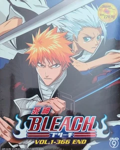 *NEW SEALED* BLEACH (VOL 1-366 END) 16 DVDS, JAPANESE - Imagen 1 de 2