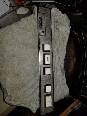 Casino game button controller face plate with coin op hole return button - Image 1 of 4