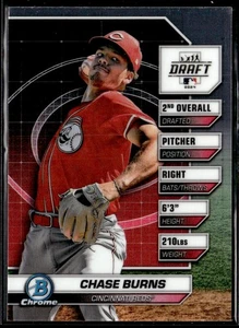 Bowman Draft 2024 #BDN-8 Chase Burns Bowman Draft Night - Imagen 1 de 2