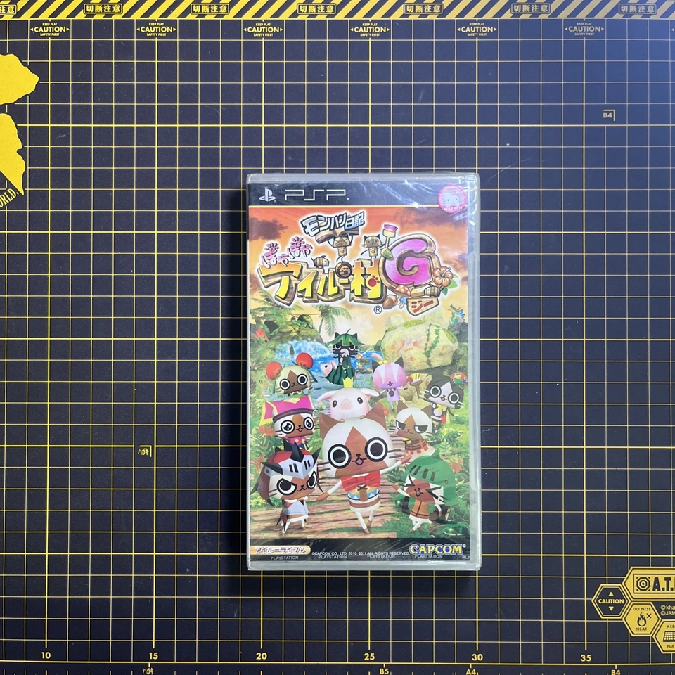 Monster Hunter Monhan Nikki Poka Poka Airou Mura G Sony PSP Japanese Brand New - Image 1 of 4