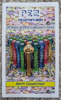 PEZ коллекционные новости - 30 лет коллекционные новости 28 страниц буклет Бесплатная доставка - Изображение 1 из 4