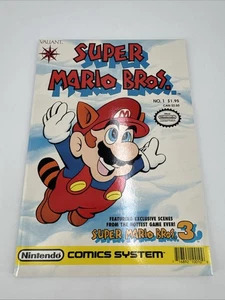 Super Mario Bros. 1 Nintendo Comics System Valiant 1990 1st Print RAR mit Einsatz - Bild 1 von 14