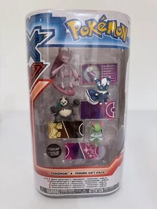 MEGA MEWTWO Y, MEOWSTIC, PANGORO & KIRLIA Pokemon SEALED NIB 4-Pack TOMY Figures - Picture 1 of 9