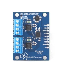 Dual-Ch MAX31865 RTD to Digital Converter, PT100/PT1000, Temperature, Arduino - Picture 1 of 4