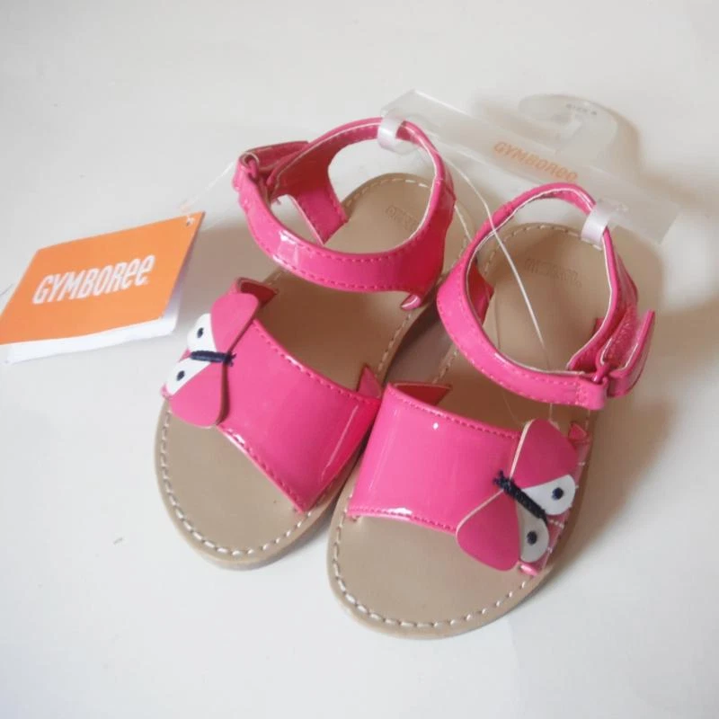 Sandalias Gymboree Island Hopper Rosa Charol Mariposa Zapatos Nuevos con Etiquetas 6  Foto 1 de 1