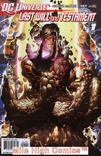 DC UNIVERSE: LAST WILL AND TESTAMENT (2008 Series) #1 Very Good Comics Book