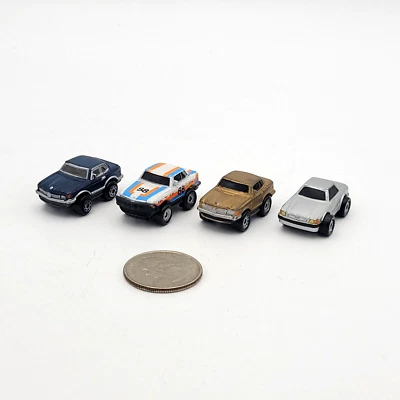 4x Mercedes Benz 450 SLC Micro Machines Funrise Mini Car Lot - Image 1 of 4