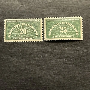 US Special Handling 1925-stamps Scott #QE3 & QE4..MH - Picture 1 of 2