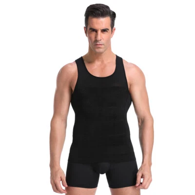 CGTFY Gynecomastia Compression Tank Top Men Athletic Tummy Control  Shapewear US - Image 1 of 4