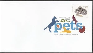 US 5116 Pets Corn Snakes DCP FDC 2016 - Picture 1 of 1