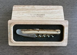 Laguiole En Aubrac Sommelier DeLuxe Waiter's Corkscrew, Andre & Michel Brasiers - Picture 1 of 9