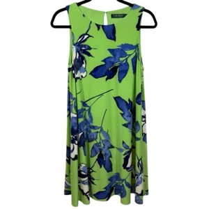 Lauren Ralph Lauren ärmelloses geblümtes Swing Kleid Gr. 10 feminin Old Money - Bild 1 von 11