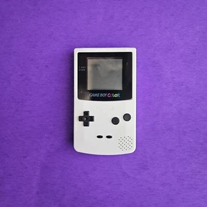 Nintendo Game Boy Color White 👾 CGB-001 GBC RESTORED NEW BODY - Picture 1 of 2
