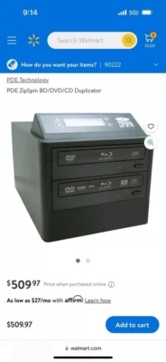 PDE Tech DVD121-PRO-WM ZipSpin DVD Duplicator - Image 1 of 4