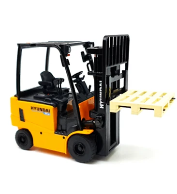 CARRETILLA ELEVADORA HYUNDAI 1/29 25B construcción fundida a presión miniatura ⭐Express⭐ Foto 1 de 4