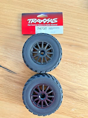 Traxxas 7473T 2x Tires and Wheels Assembled Glued - Image 1 of 4