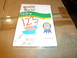 Brainy Baby - 123s (DVD, 2003) , New with Cheerful Baby CD - Picture 1 of 2