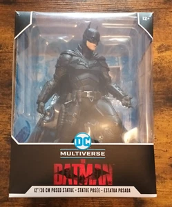 The Batman 2022 McFarlane Toys DC Multiverse 12" Inch 30cm Posed Statue - BOXED - Picture 1 of 15