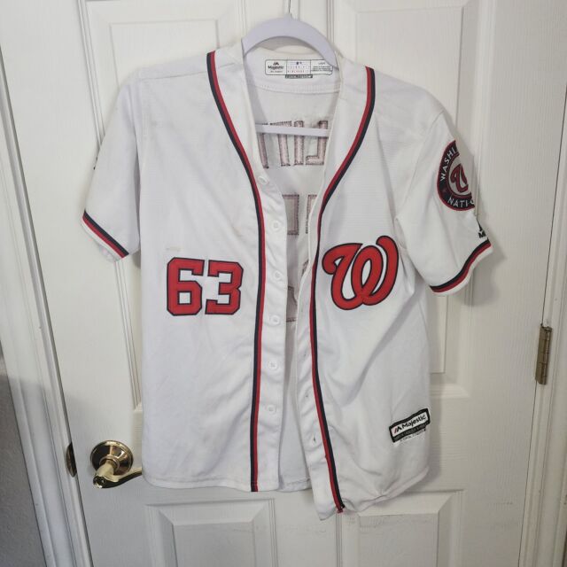  Max Scherzer Washington Nationals #31 White Youth 8-20 Gold  Program Player Jersey (8) : Sports & Outdoors