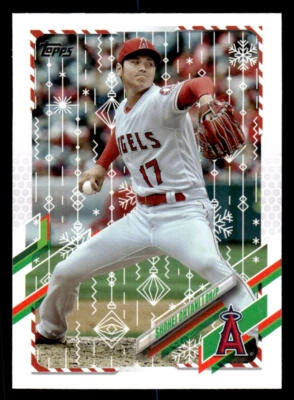 Shohei Ohtani 2021 Topps Holiday #HW80 - Image 1 of 2