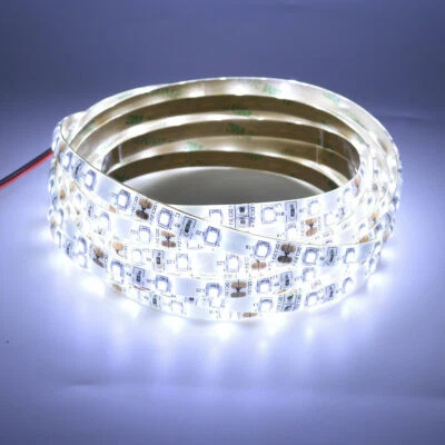 EBEYEXPRESS 12V 16.4FT COOL WHITE LED 3528 SMD FLEXIBLE WIRE STRIP LIGHT ROPE WATERPROOF US