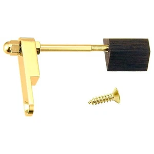 NEW Bracket for Gibson® Style Archtop Pickguard Ebony Block Made in Japan GOLD - Picture 1 of 3