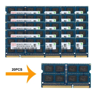 Hynix 80 GB DDR3 RAM 20x 4 GB 1333MHz PC3-10600S 204PIN SODIMM Laptop Memory!CL9 - Picture 1 of 8
