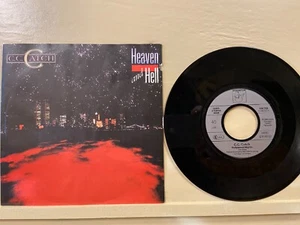 C C CATHC - HEAVEN & HELL/ HOLLYWOOD NIGHTS 1986 - 45rpm & Pict Slv Ex+ - Picture 1 of 2