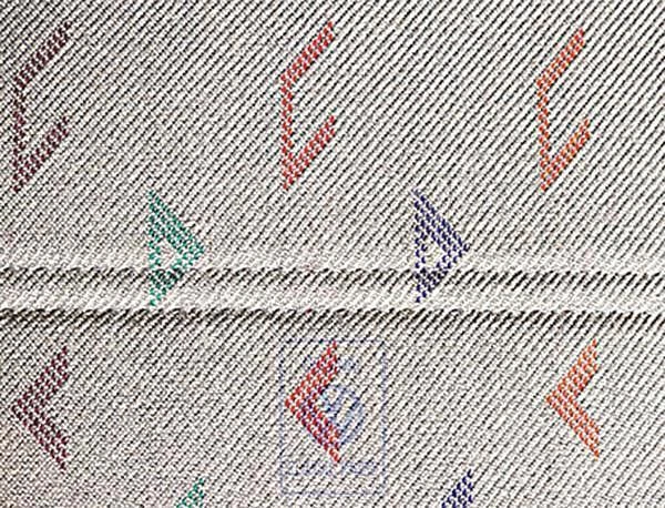 Original VW Eurovan Transporter Syncro Bezug 2er-Sitzbank VW T4 701881406KEEM - Bild 1 von 1