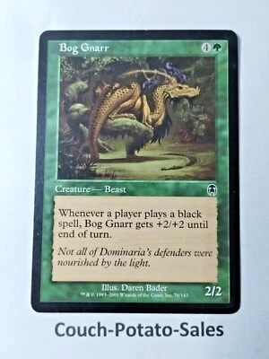 MTG Bog Gnarr Apocalypse 76/143 Regular Common - Uncirculated - Image 1 of 3