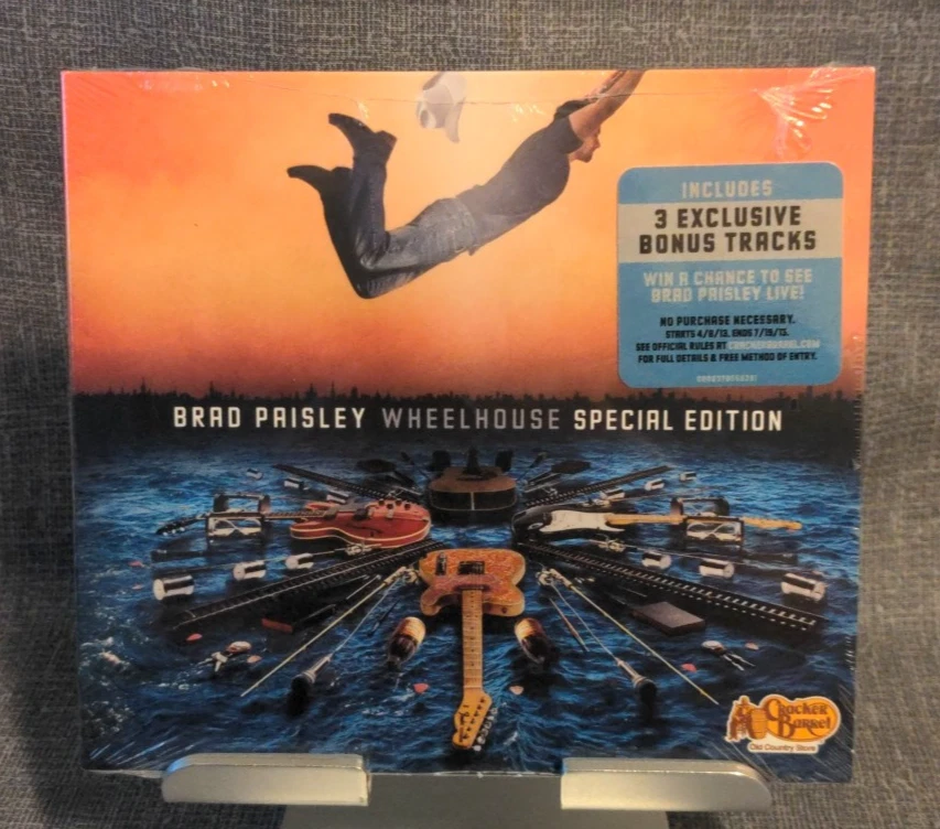 Wheelhouse by Brad Paisley (cd 2013 Sony) Special Edition 50 off