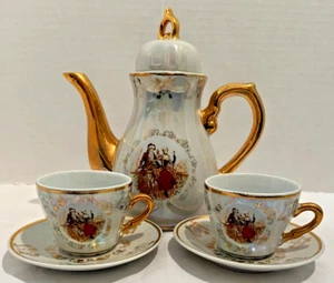 Teekanne & Tassen Romeo und Julia Porzellan Demitasse - Bild 1 von 10