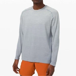 Lululemon | Camicia Uomo Blu Chiaro Metal Vent Tech Manica Lunga 2.0 Taglia XL - Foto 1 di 6