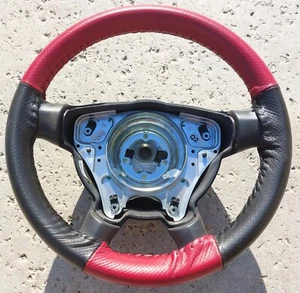 2005 2006 2007 2008 CHRYSLER CROSSFIRE STEERING WHEEL BLACK OEM - Picture 1 of 5