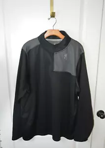 Browning Full Zip Men's 2XL Black and Gray Color Block Jacket NWOT - Picture 1 of 10