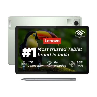 Lenovo Tab M11 with Pen-4G (LTE) + Wi-Fi-11 Inch FHD Display 8GB RAM 128GB ROM - Image 1 of 4
